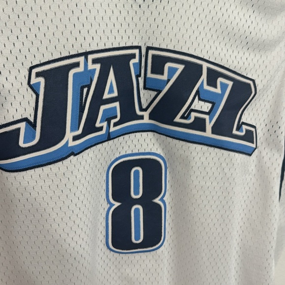 Adidas JAZZ NBA #8 Team Jersey “Williams” Size Large Like New! - Picture 3 of 8